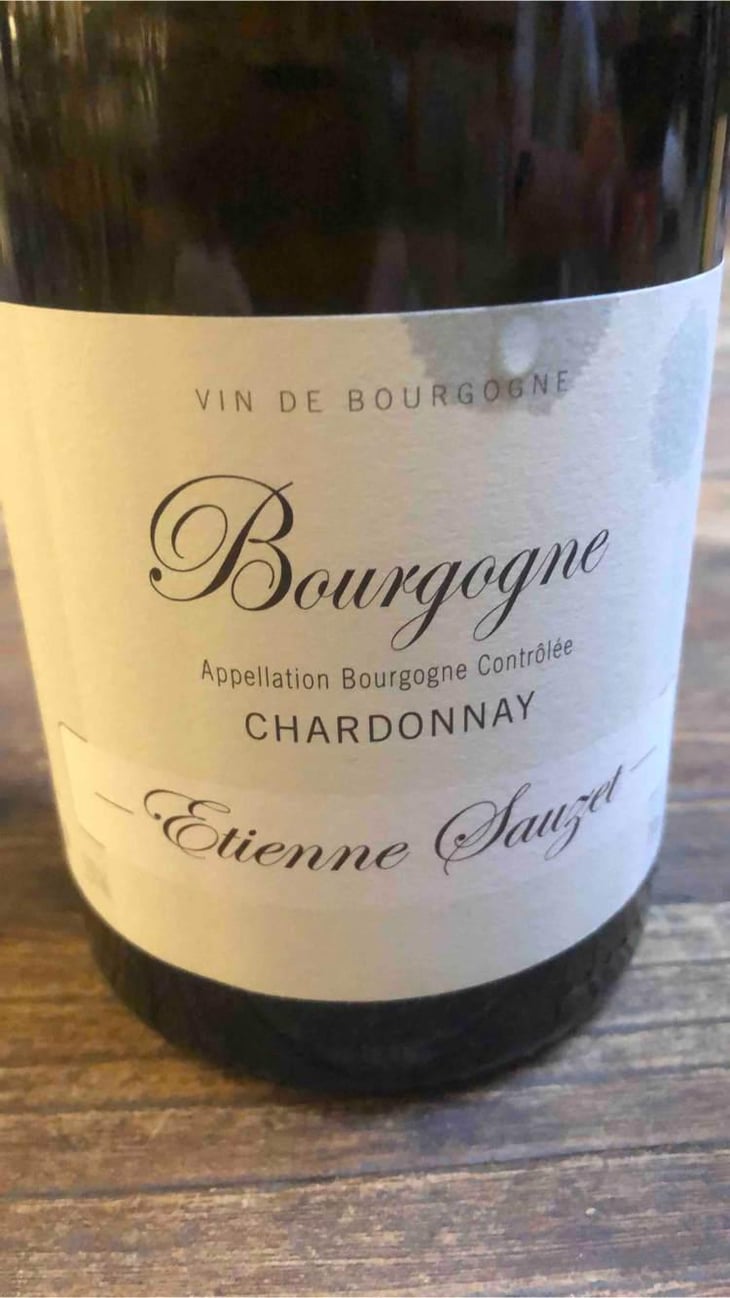 Bourgogne Chardonnay - Etienne Sauzet - Émilie Boudot & Benoît Riffault 