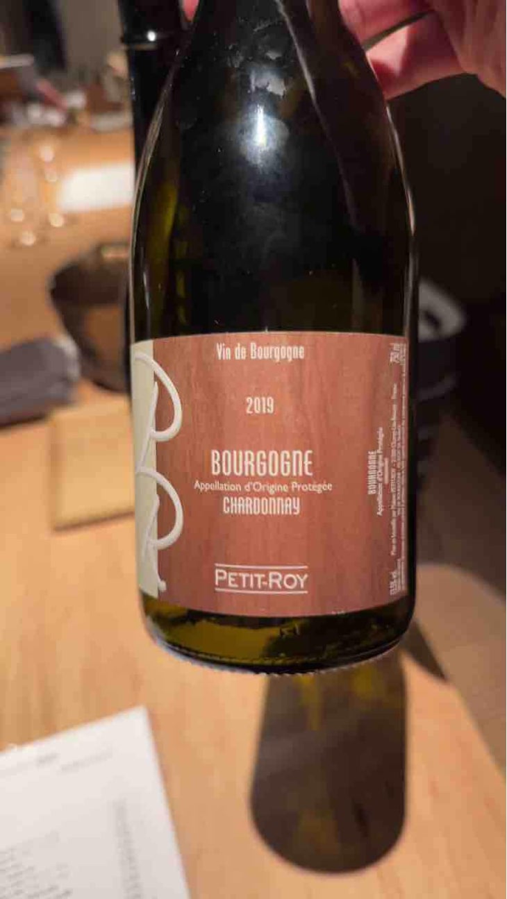 Bourgogne Chardonnay - Domaine Petit-Roy - Seiichi Saito 