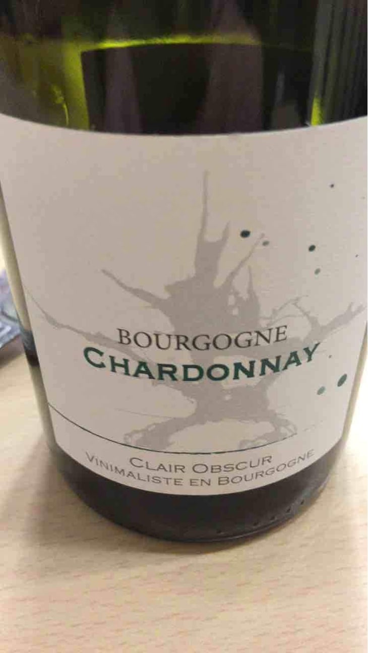 Bourgogne Chardonnay - Domaine du Clair Obscur - Jennifer et Pierre Clair 