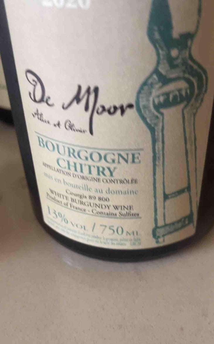 Bourgogne Chitry - Alice & Olivier De Moor - Alice & Olivier De Moor 