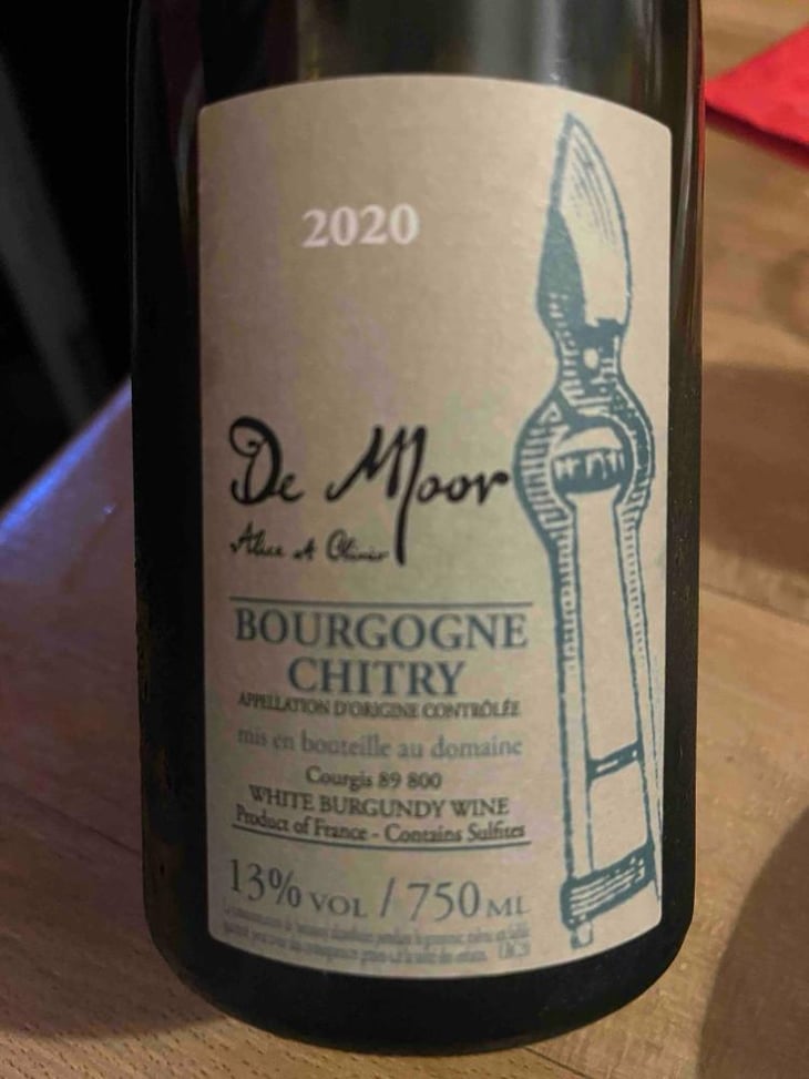 Bourgogne Chitry - Alice & Olivier De Moor - Alice & Olivier De Moor 
