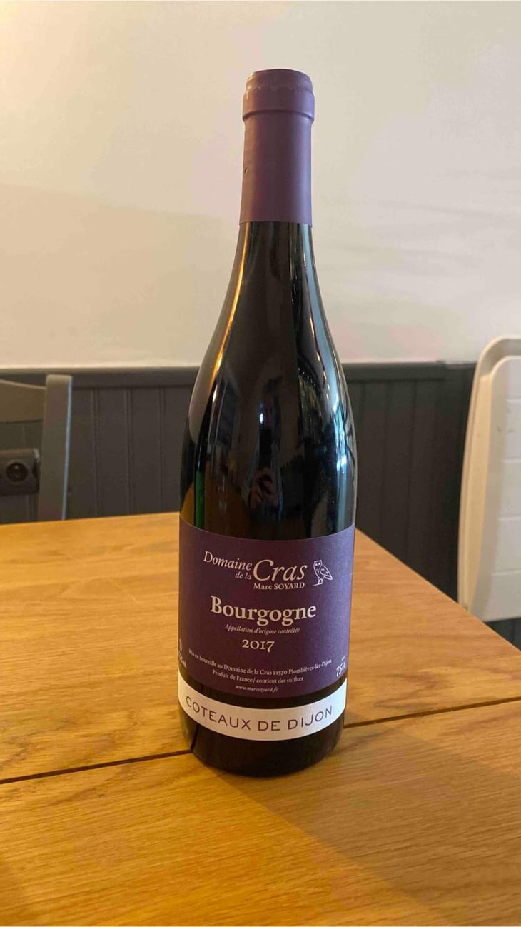 Bourgogne Côteaux de Dijon Rouge - Domaine de la Cras - Marc Soyard 