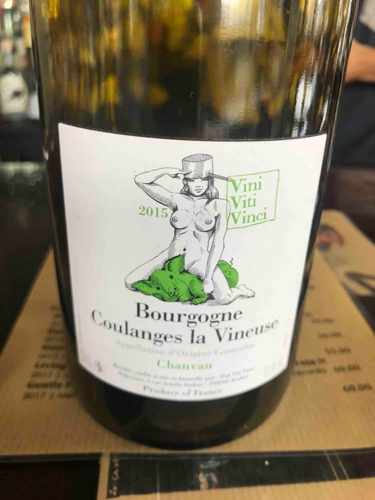 Bourgogne Coulanges La Vineuse "Chanvan" Blanc - Vini Viti Vinci - Nicolas Vauthier "Kikro" 