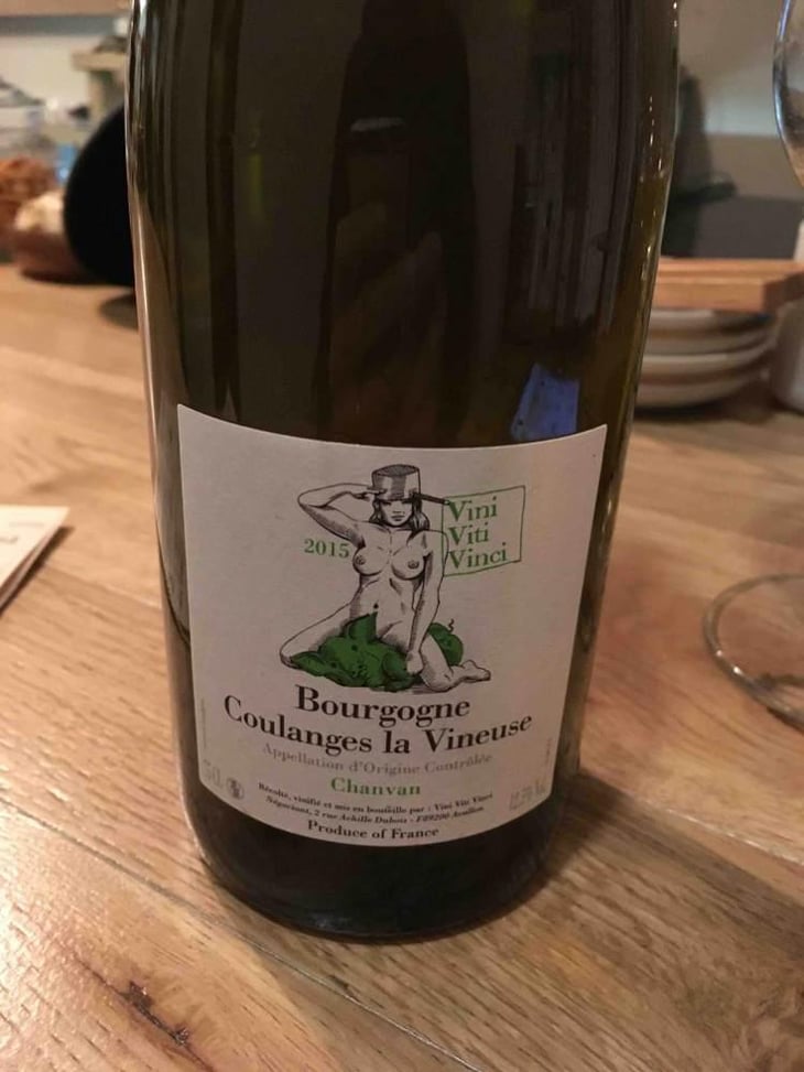 Bourgogne Coulanges La Vineuse "Chanvan" Blanc - Vini Viti Vinci - Nicolas Vauthier "Kikro" 