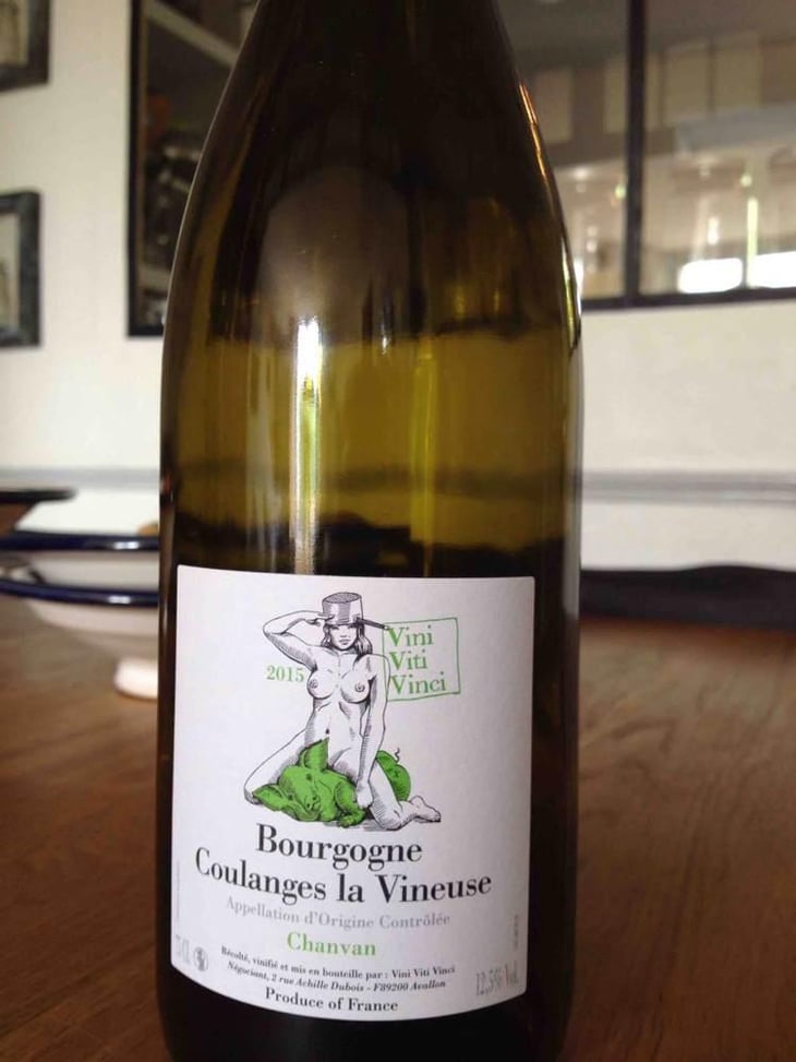 Bourgogne Coulanges La Vineuse "Chanvan" Blanc - Vini Viti Vinci - Nicolas Vauthier "Kikro" 