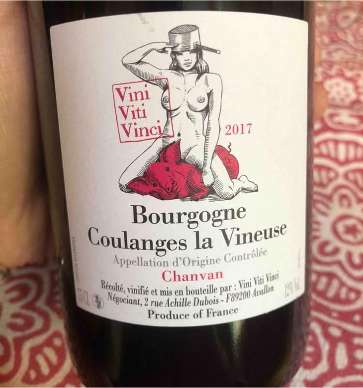 Bourgogne Coulanges La Vineuse "Chanvan" - Vini Viti Vinci - Nicolas Vauthier "Kikro" 