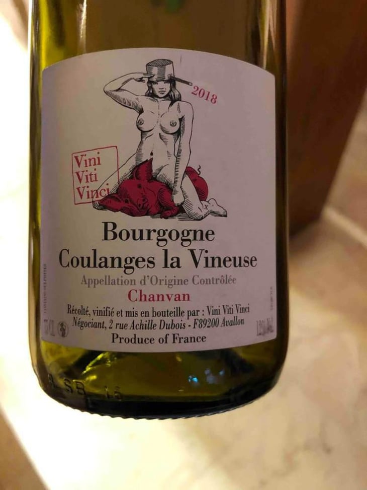 Bourgogne Coulanges La Vineuse "Chanvan" - Vini Viti Vinci - Nicolas Vauthier "Kikro" 