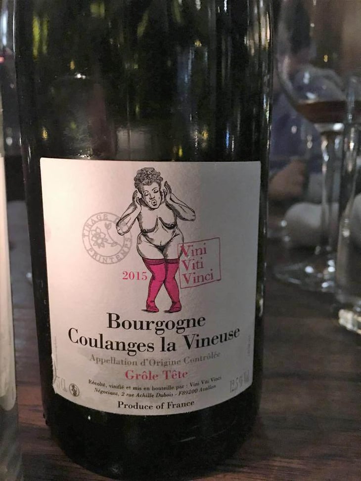 Bourgogne Coulanges la Vineuse "Grôle Tête" - Vini Viti Vinci - Nicolas Vauthier "Kikro" 