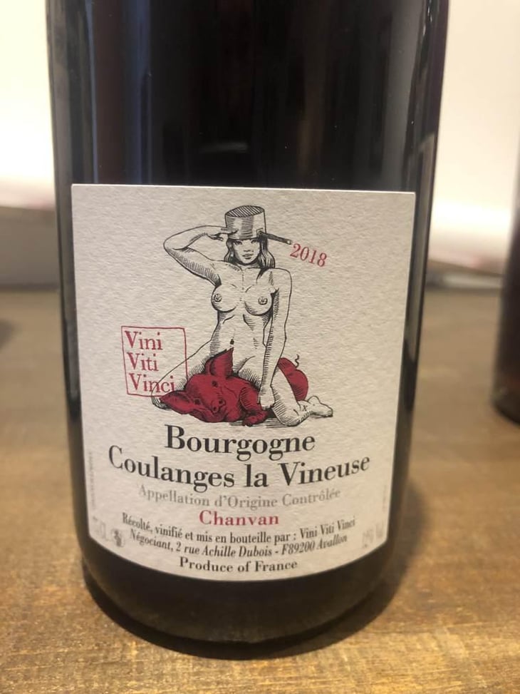 Bourgogne Coulanges la Vineuse "Grôle Tête" - Vini Viti Vinci - Nicolas Vauthier "Kikro" 