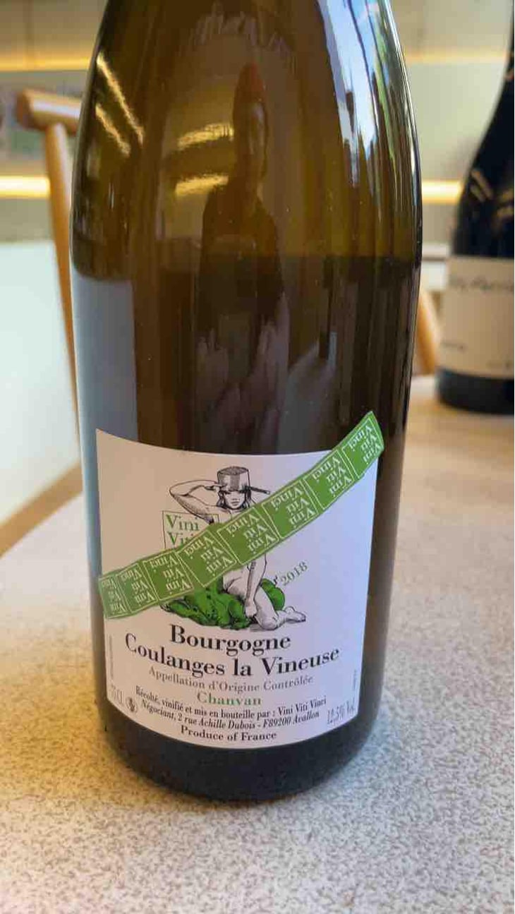 Bourgogne Coulanges la Vineuse "Grôle Tête" - Vini Viti Vinci - Nicolas Vauthier "Kikro" 