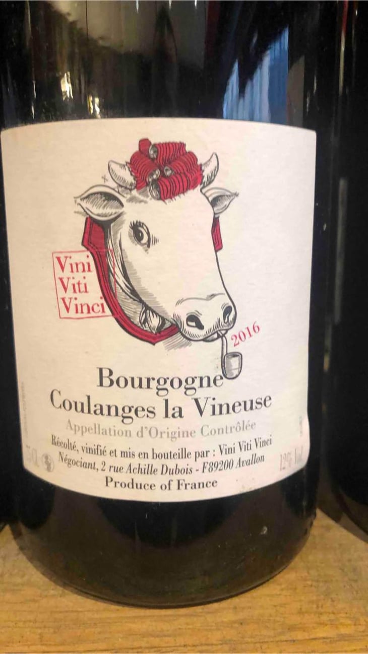 Bourgogne Coulanges La Vineuse - Vini Viti Vinci - Nicolas Vauthier "Kikro" 