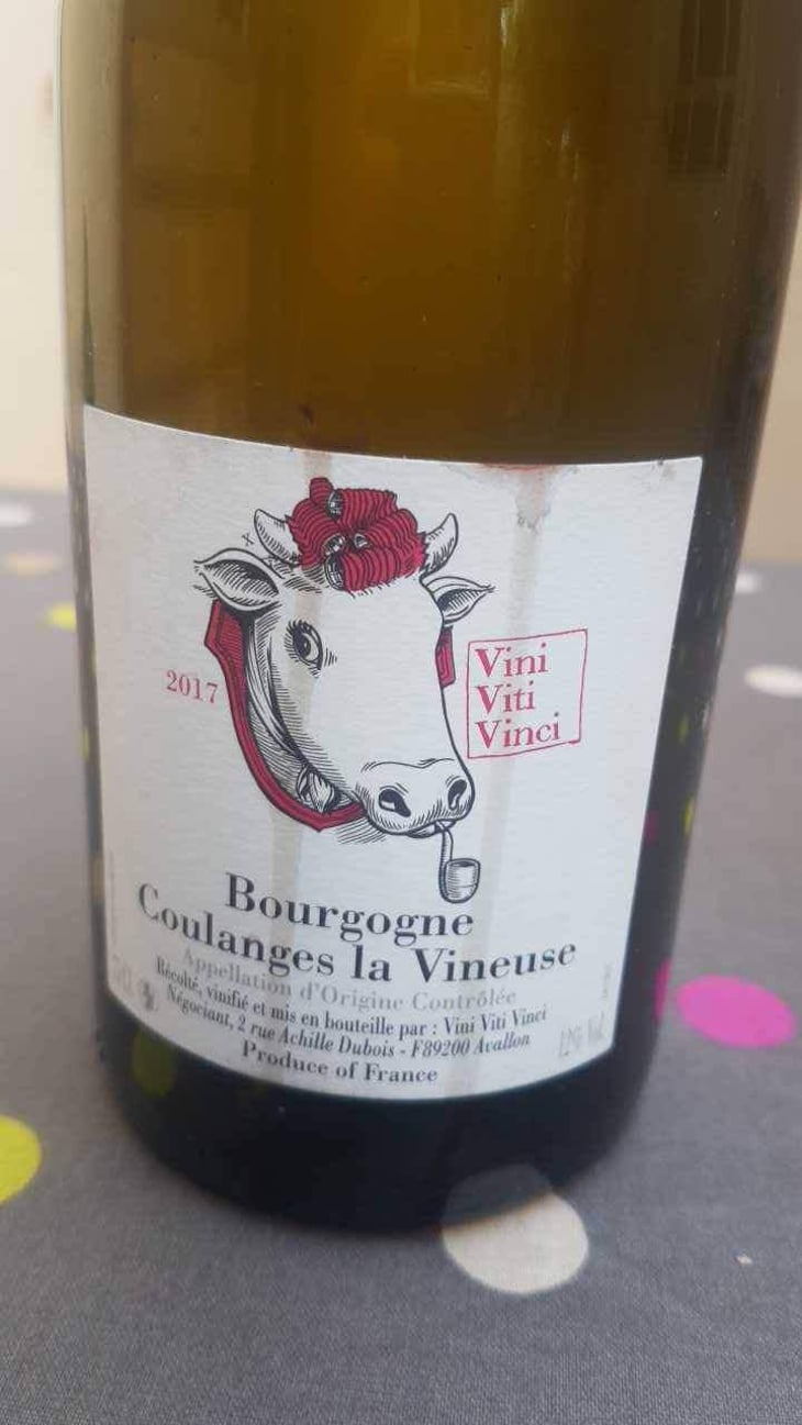 Bourgogne Coulanges La Vineuse - Vini Viti Vinci - Nicolas Vauthier "Kikro" 