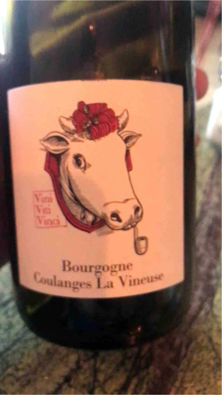 Bourgogne Coulanges La Vineuse - Vini Viti Vinci - Nicolas Vauthier "Kikro" 