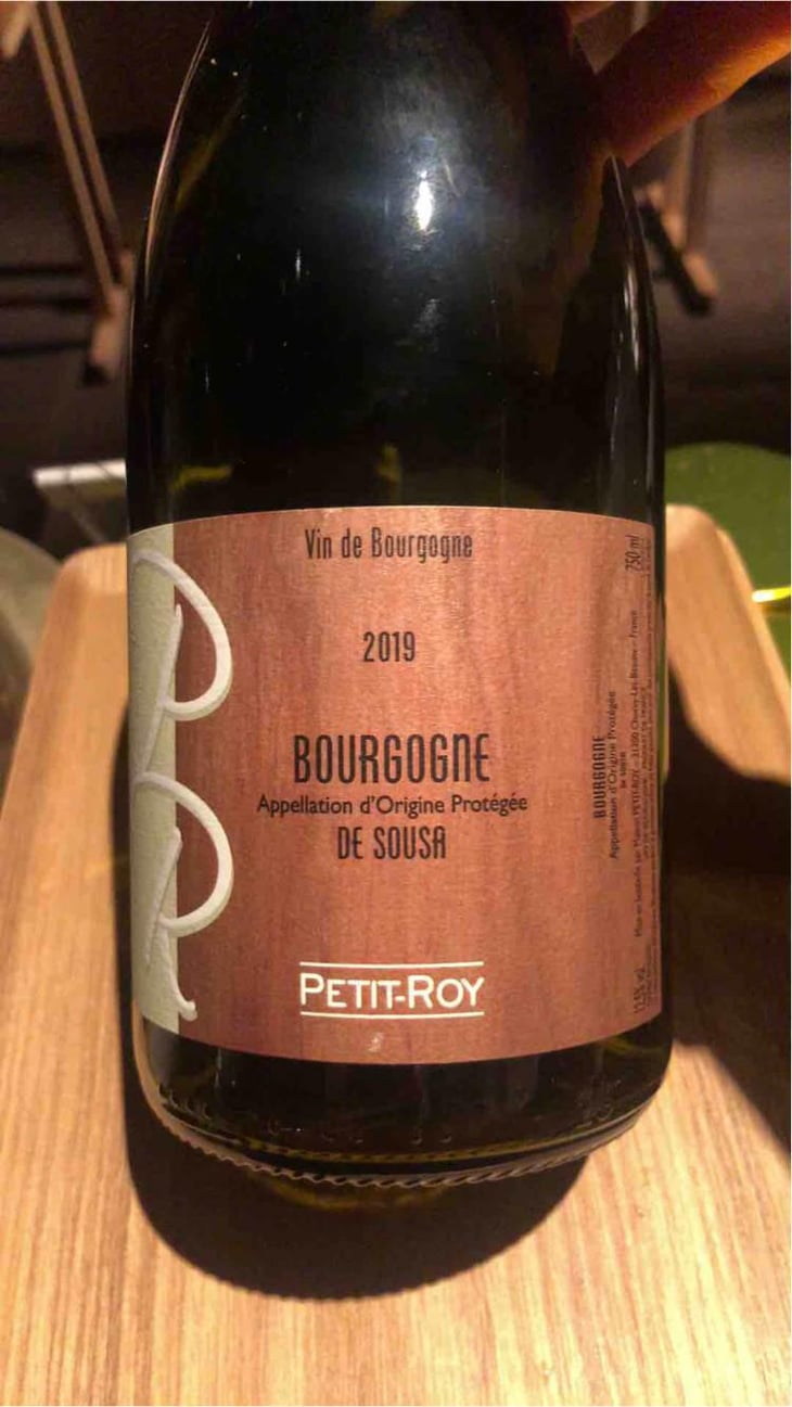 Bourgogne "De Sousa" - Domaine Petit-Roy - Seiichi Saito 
