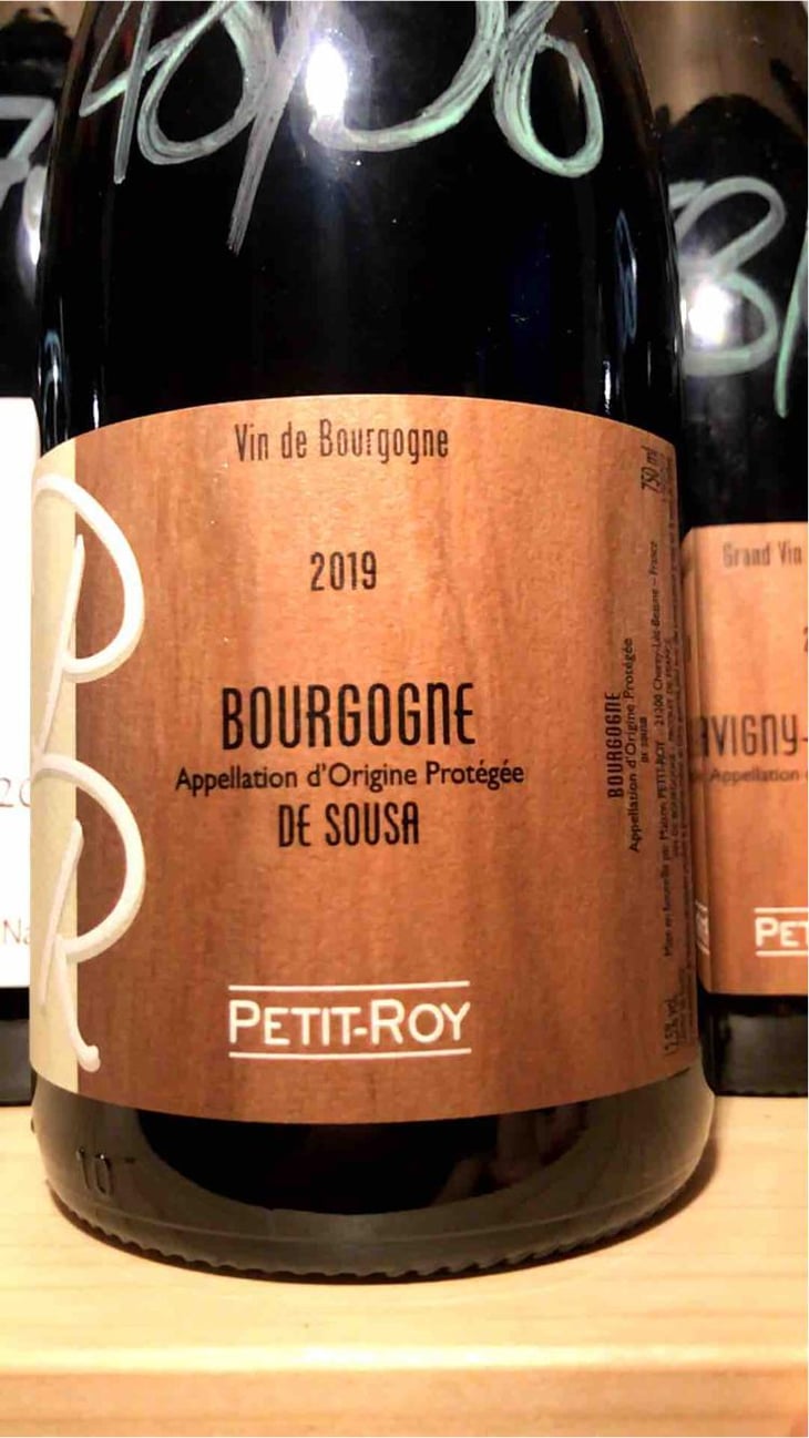 Bourgogne "De Sousa" - Domaine Petit-Roy - Seiichi Saito 