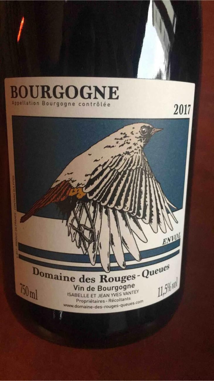 Bourgogne Envol - Domaine des Rouges-Queues - Isabelle & Jean-Yves Vantey 
