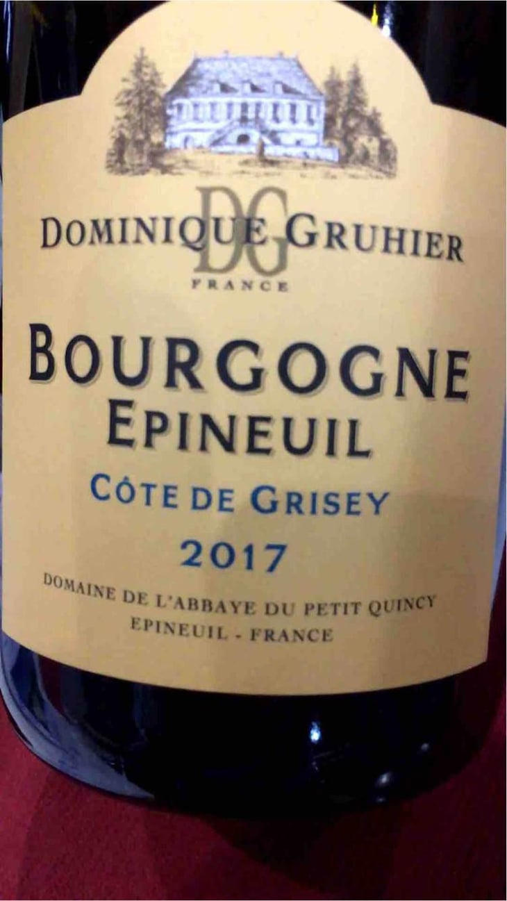 Bourgogne EPINEUIL - Domaine Dominique Gruhier - Dominique Gruhier 