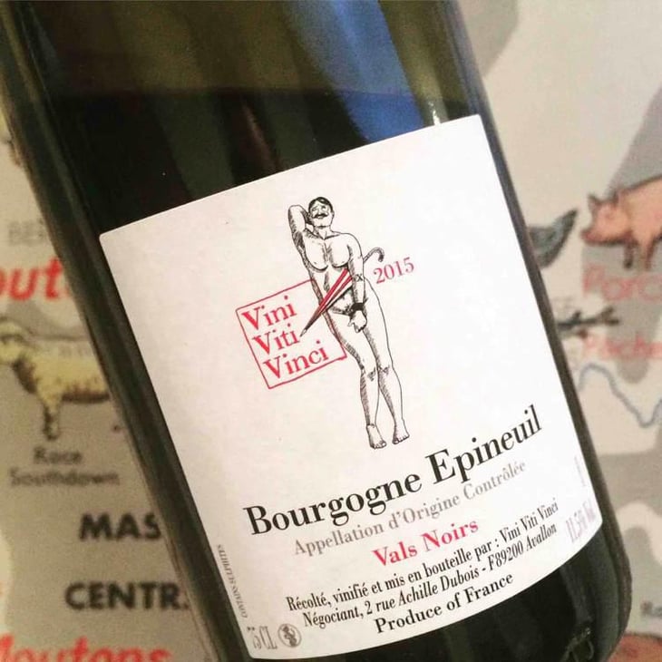 Bourgogne Epineuil "Vals Noir" - Vini Viti Vinci - Nicolas Vauthier "Kikro" 