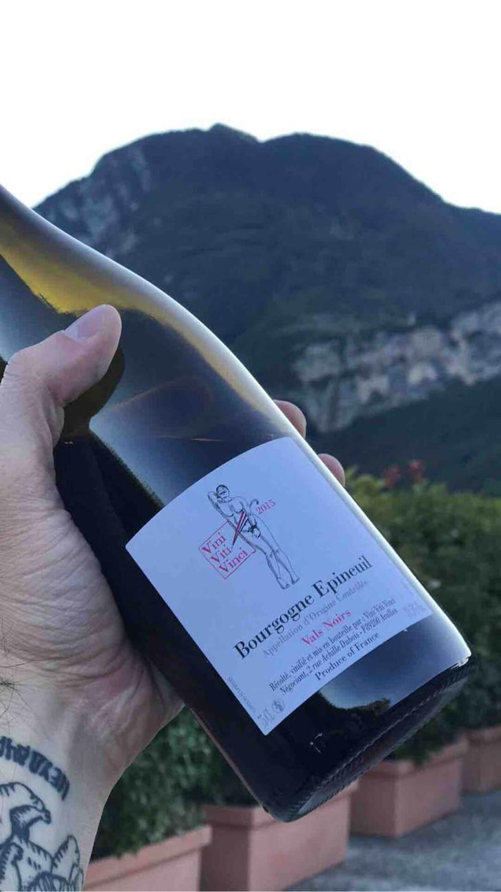 Bourgogne Epineuil "Vals Noir" - Vini Viti Vinci - Nicolas Vauthier "Kikro" 