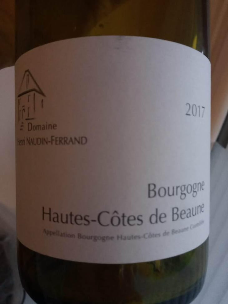 Bourgogne Hautes-Côtes de Beaune - Domaine Henri Naudin-Ferrand - Claire Naudin 