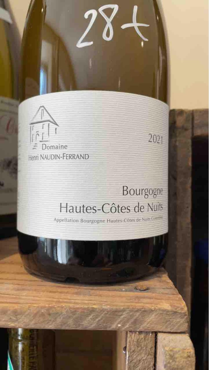 Bourgogne Hautes-Côtes de Beaune - Domaine Henri Naudin-Ferrand - Claire Naudin 