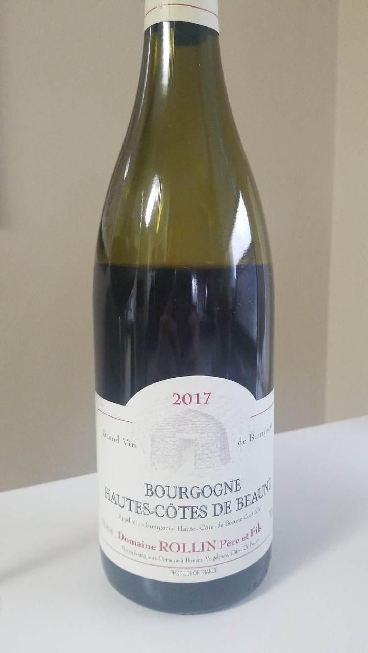 Bourgogne hautes-côtes de beaune - Bourgogne hautes-côtes de beaune contrôlée - Domaine rollin Père et Fils 