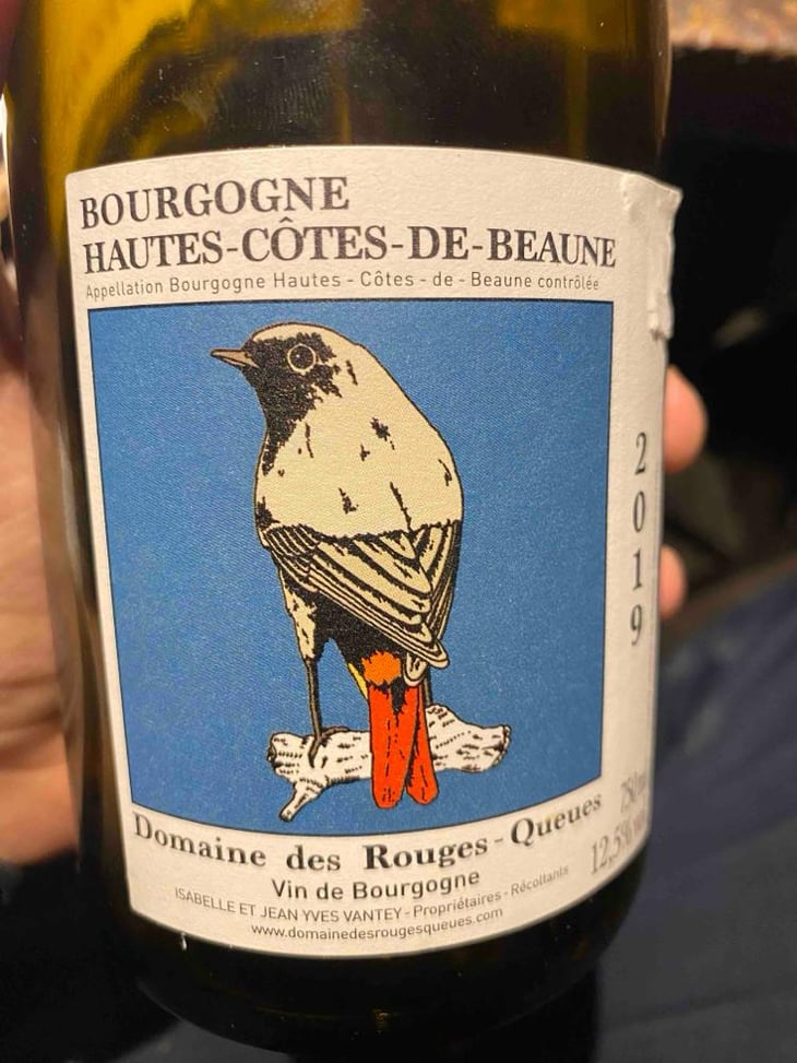 Bourgogne Hautes-Côtes de Beaune (Rouge) - Domaine des Rouges-Queues - Isabelle & Jean-Yves Vantey 