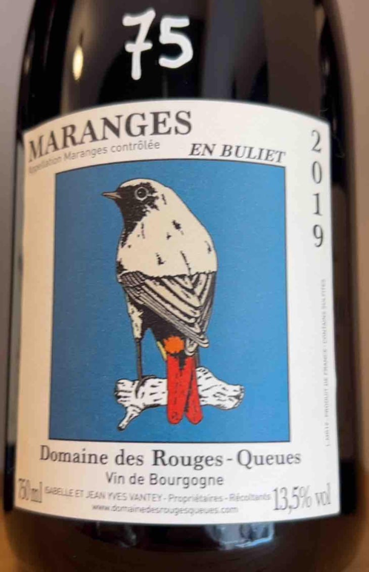 Bourgogne Hautes-Côtes de Beaune (Rouge) - Domaine des Rouges-Queues - Isabelle & Jean-Yves Vantey 