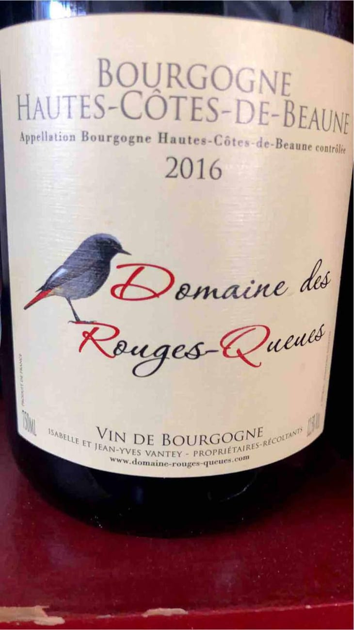 Bourgogne Hautes-Côtes de Beaune (Rouge) - Domaine des Rouges-Queues - Isabelle & Jean-Yves Vantey 