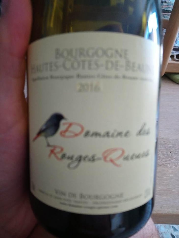 Bourgogne Hautes-Côtes de Beaune (Rouge) - Domaine des Rouges-Queues - Isabelle & Jean-Yves Vantey 