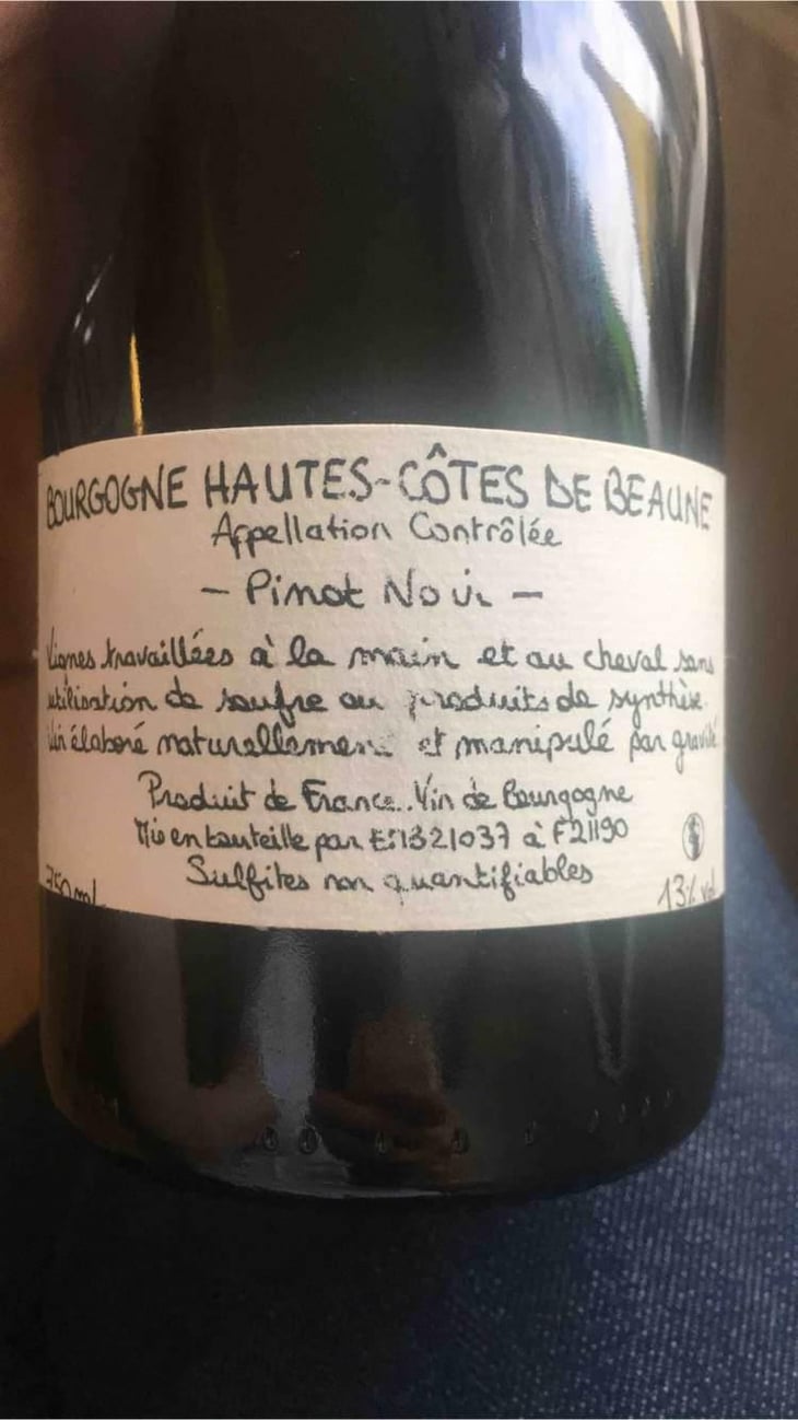 Bourgogne Hautes-Côtes de Beaune (Rouge) - Domaine des Rouges-Queues - Isabelle & Jean-Yves Vantey 