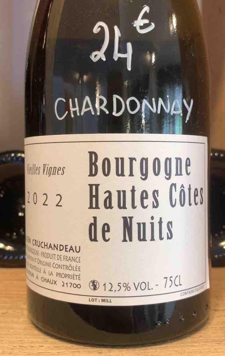 Bourgogne hautes Côtes De nuits - Domaine Cruchandeau - Julien Cruchandeau 