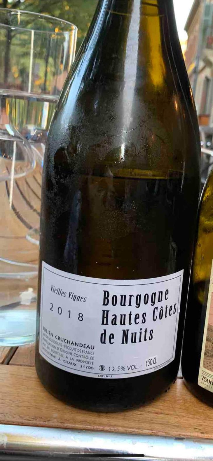 Bourgogne hautes Côtes De nuits - Domaine Cruchandeau - Julien Cruchandeau 