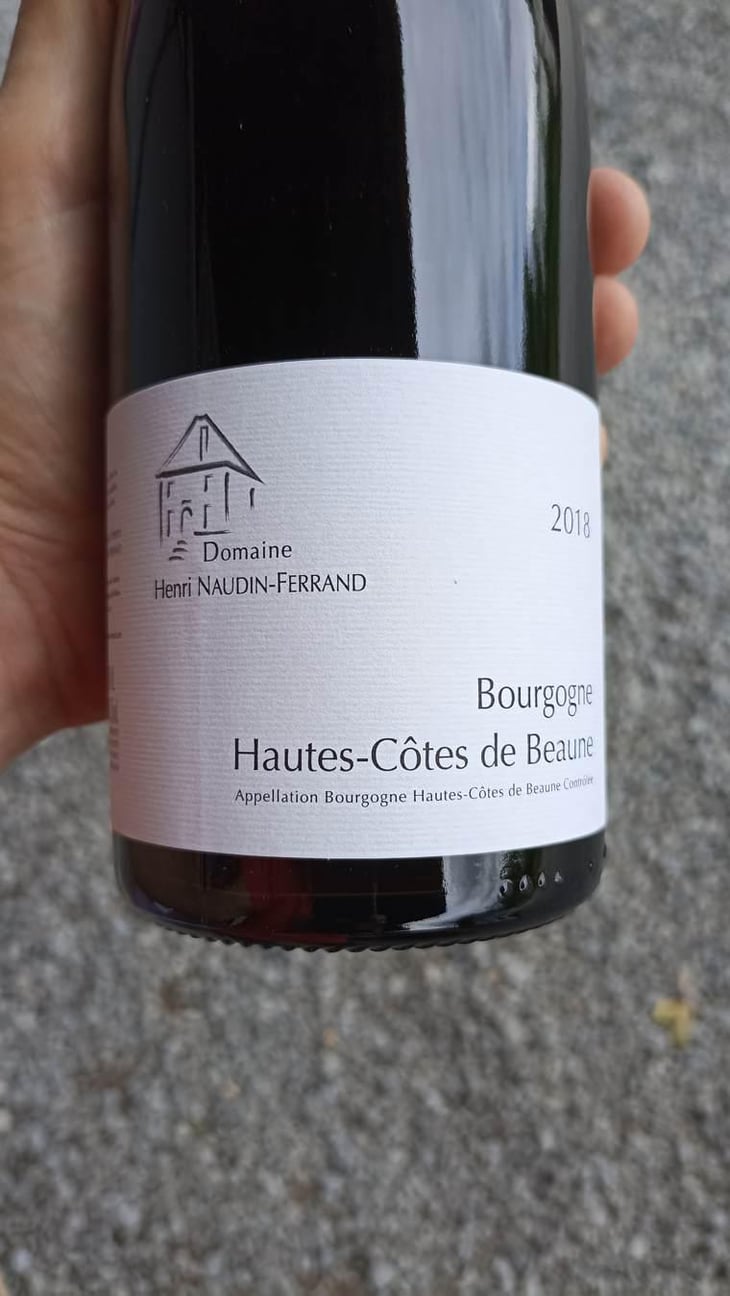 Bourgogne Hautes-Côtes De Nuits - Domaine Henri Naudin-Ferrand - Claire Naudin 