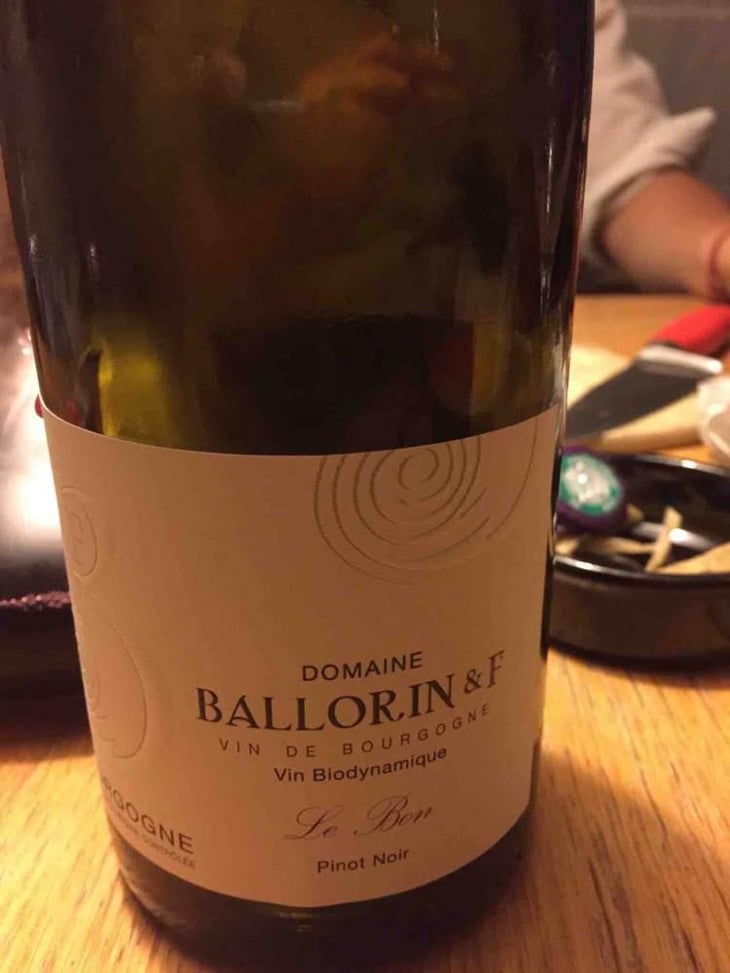Le Bon - Domaine Ballorin - Gilles Ballorin 