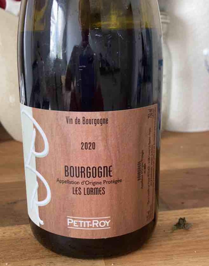 Bourgogne "Les Lormes" - Domaine Petit-Roy - Seiichi Saito 