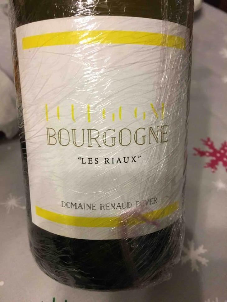 Bourgogne "Les Riaux" - Blanc - Domaine Renaud Boyer - Renaud Boyer 