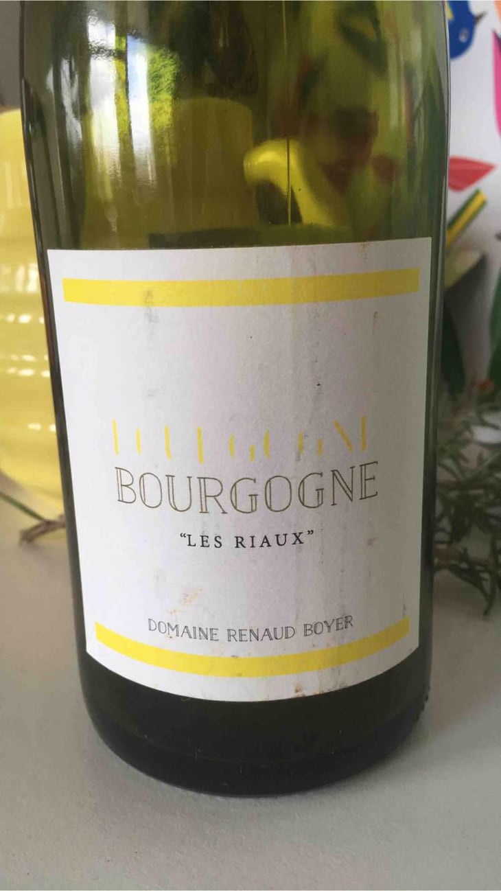 Bourgogne "Les Riaux" - Blanc - Domaine Renaud Boyer - Renaud Boyer 