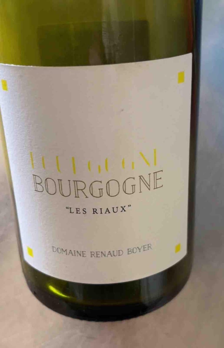 Bourgogne "Les Riaux" - Blanc - Domaine Renaud Boyer - Renaud Boyer 