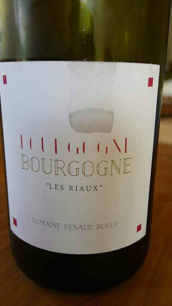 Bourgogne "Les Riaux" - Rouge - Domaine Renaud Boyer - Renaud Boyer 