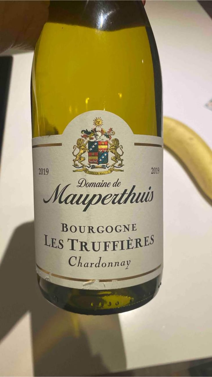 Bourgogne Les Truffières - Domaine de Mauperthuis - Domaine des Marronniers - Marie Noelle & Laurent Ternynck -2019