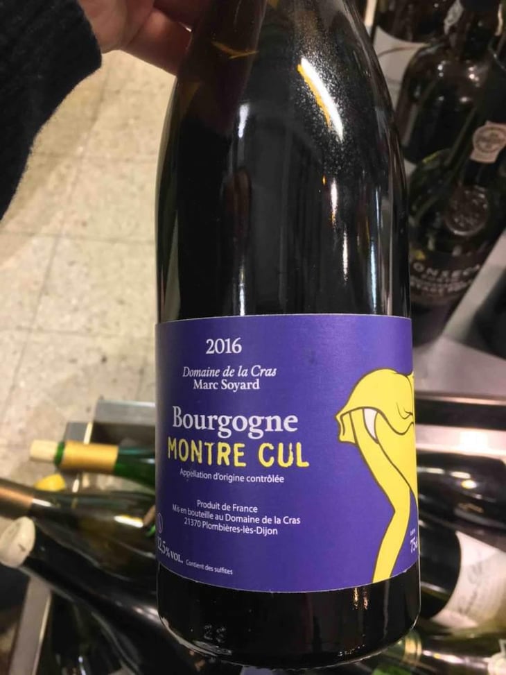 Bourgogne Montre Cul - Domaine de la Cras - Marc Soyard 