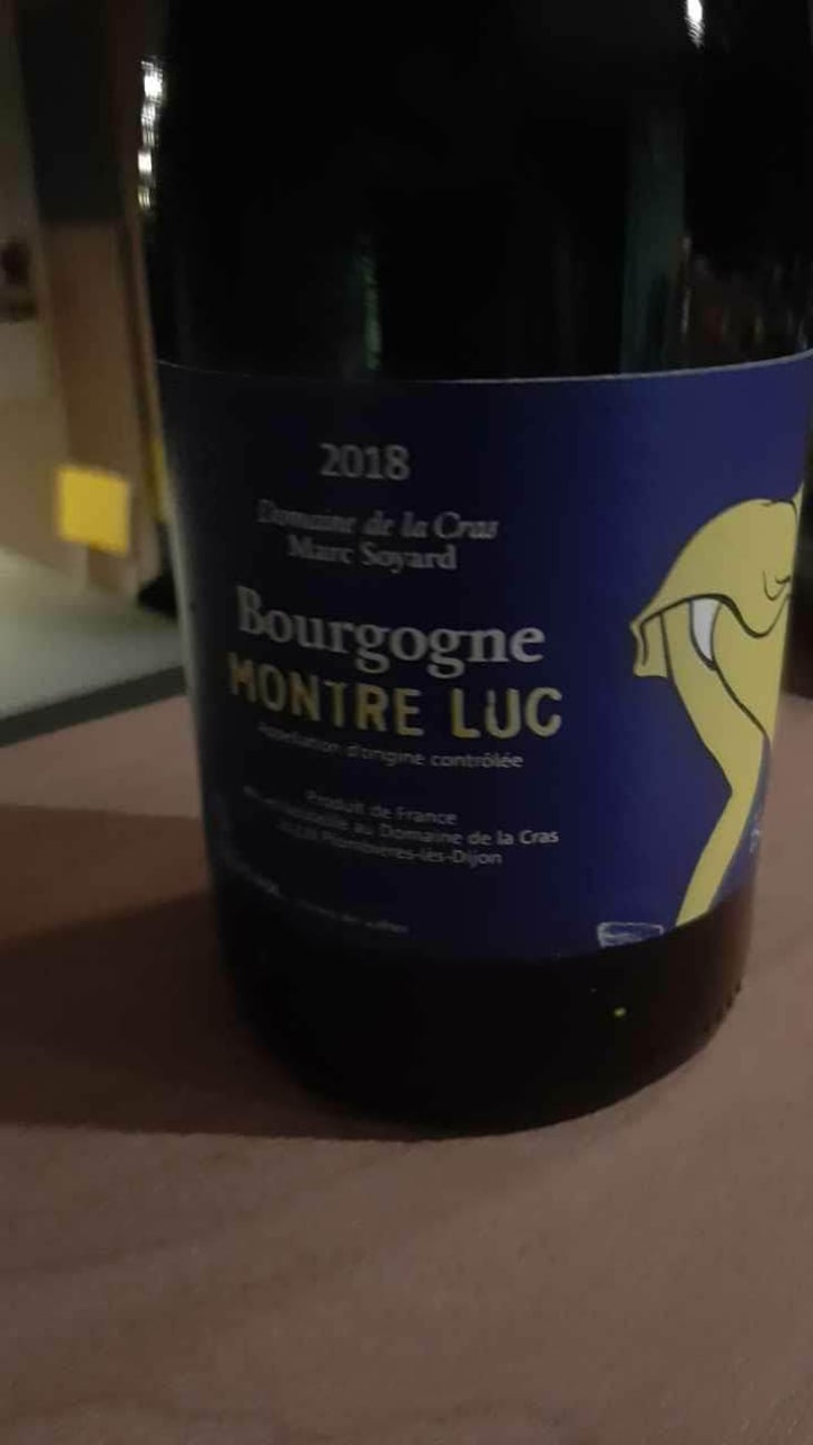 Bourgogne Montre Cul - Domaine de la Cras - Marc Soyard 