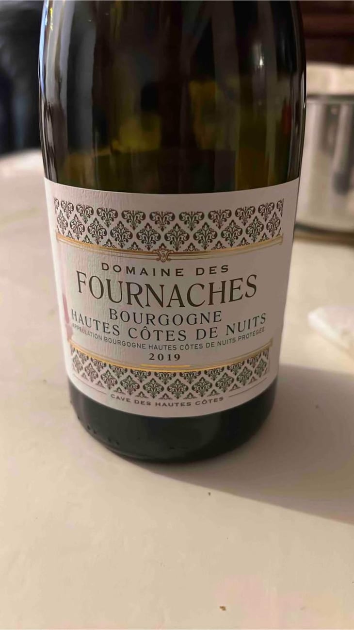 Bourgogne - Domaine Des Fournaches - Cave Des Hautes Côtes -2019