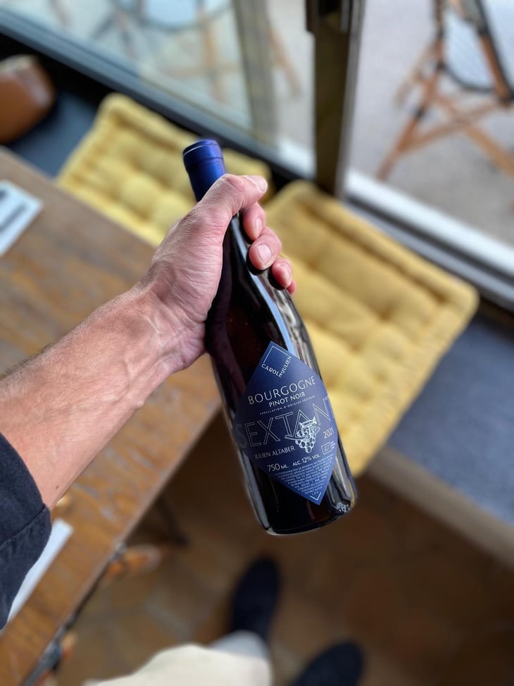 Bourgogne Pinot Noir - Sextant - Julien Altaber & Carole Schwab -2021