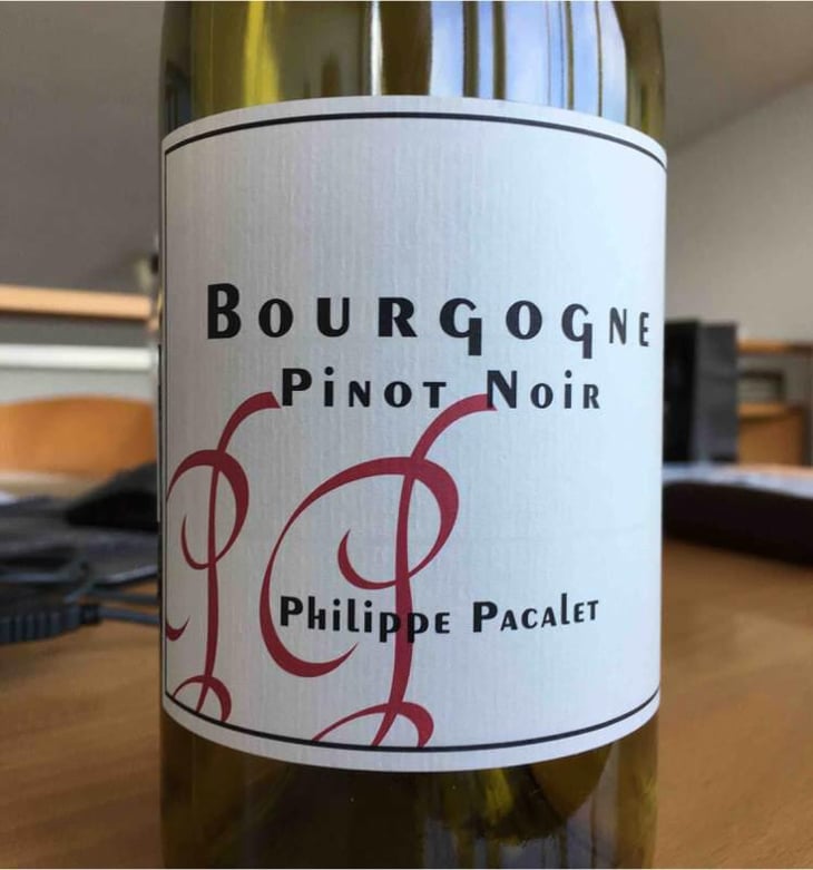 Bourgogne Pinot Noir - Philippe Pacalet - Monica et Philippe Pacalet 