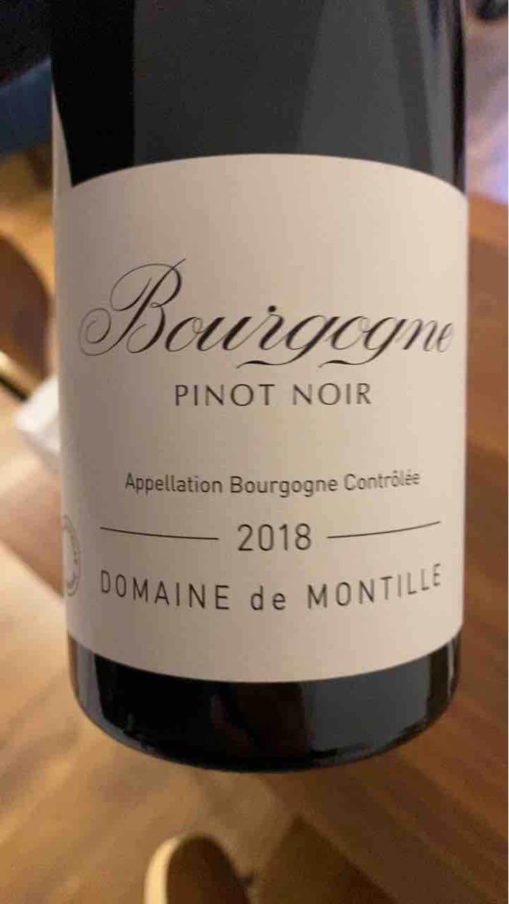 Bourgogne Pinot Noir - De Montille - Étienne de Montille -2018