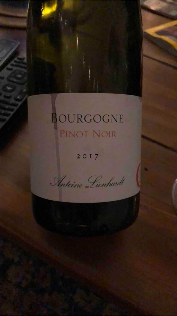 Bourgogne Pinot Noir - Antoine Lienhardt - Antoine Lienhardt 