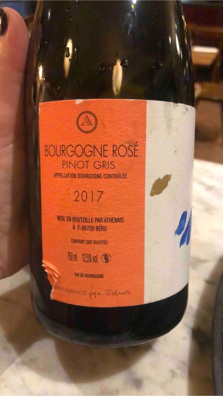 Bourgogne Rosé - Château de Béru - Athénaïs de Béru 