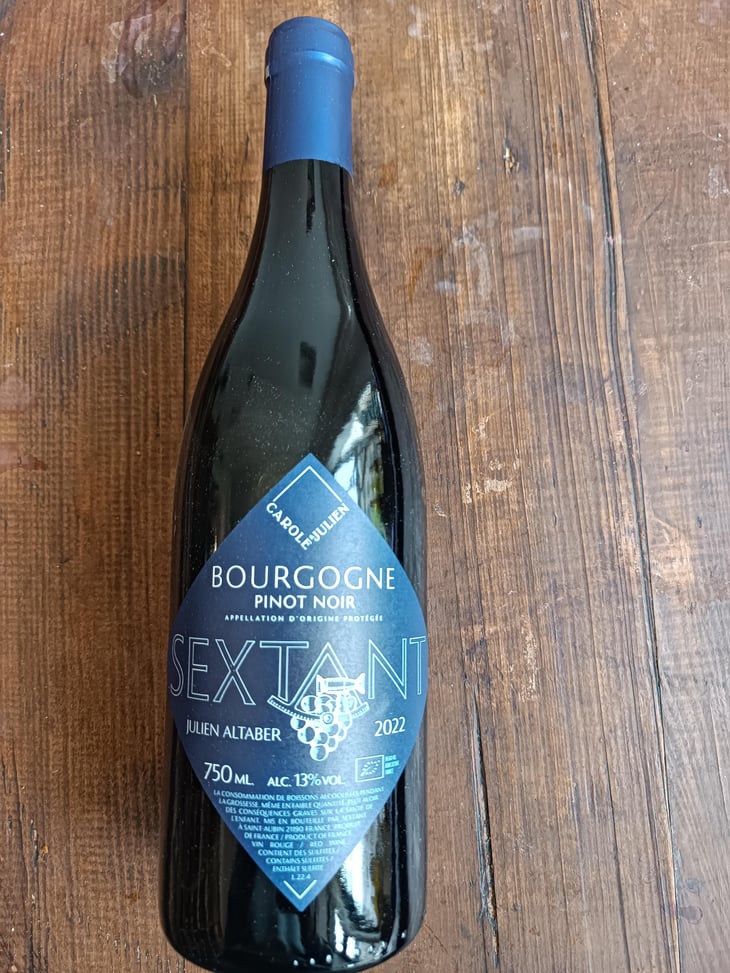 Bourgogne Rouge - Sextant - Julien Altaber & Carole Schwab 